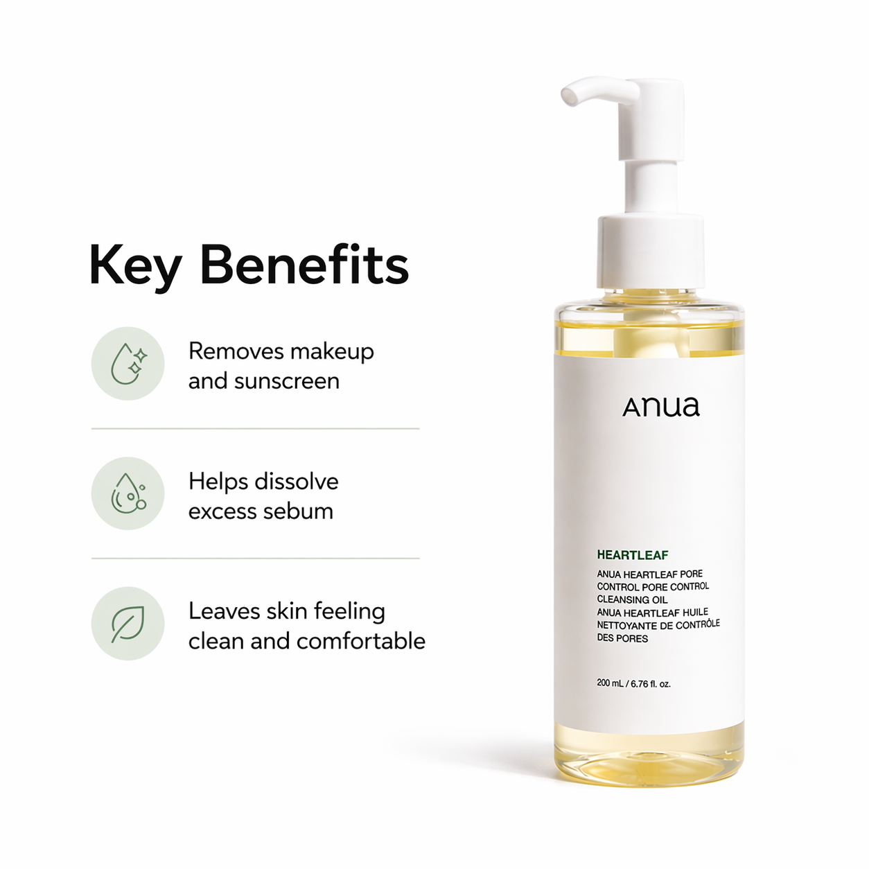 ANUA Heartleaf Pore Control Cleansing Oil