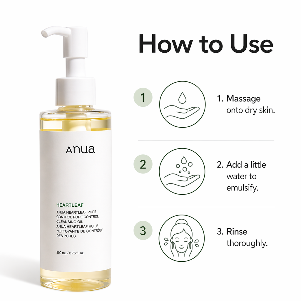 ANUA Heartleaf Pore Control Cleansing Oil